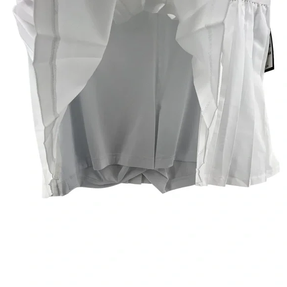 Ideology White Skort Size XXL NEW Pleated Skirt Shorts Workout Tennis - Picture 2 of 4